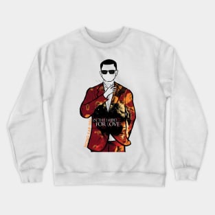 A Portrait of Wong Kar-Wai director of In the Mood for Love Crewneck Sweatshirt